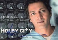Hari Dhillon as Michael in BBC Holby City Hand Signed Cast Card