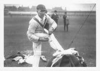 Harold Larwood Nottingham England Cricket Legend Rare Photo Postcard
