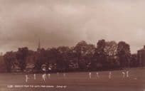 Harrow Cricket Club Ground From Sixth Form Stand London Old Postcard