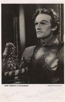 Harry Andrews in William Shakespeare Richard II Old Hand Signed Photo