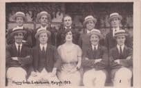 Harry Gold's Entertainers Margate Kent Troupe 1923 Old Postcard