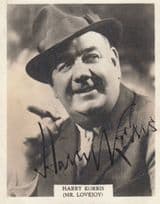 Harry Korris Antique Hand Signed Photo