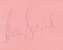 Harry Secombe Songs Of Praise Singer Old Hand Signed Autograph