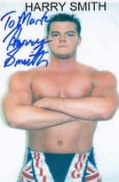 Harry Smith Wrestler American Canadian Wrestling Champion Hand Signed 8x5 Photo