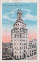 Havana Telephone Company Building Cuba Antique Postcard