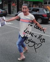 Hayley Tamaddon Emmerdale Dancing On Ice Large 10x8 Hand Signed Photo