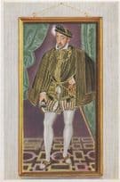Heinrich II Henry II Holy Roman Emperor Painting Cigarette Card