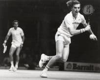 Heinz Gunthardt Switzerland Balazs Tardocky Tennis 10x8 Press Photo