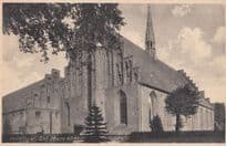 Helsinger Marie Church St. Mariae Kirke Old Denmark Postcard