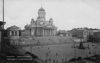 Helsinki Square Stadsradstorget Finland 1932 Old Photo Postcard