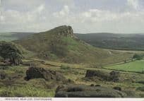 Hen Cloud River Leek Staffordshire Women's Institute Postcard