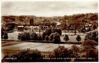 Henley On Thames Tennis Courts Aerial Real Photo Old Postcard