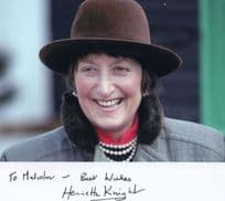 Henrietta Knight Horse Racing Trainer Hand Signed Photo
