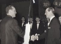 Henry Cooper Boxer Torn Very Damaged Duke Of Edinburgh Press Photo