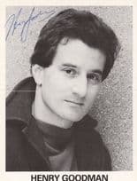 Henry Goodman Large Hand Signed Photo