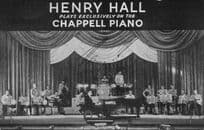 Henry Hall Chappell Piano Band Leader Antique Hand Signed Postcard