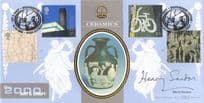 Henry Sandon Ceramics Book Author Benhams Hand Signed FDC