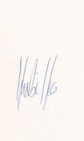 Herbie Hide Norwich Boxer Norfolk Autograph Hand Signed Card