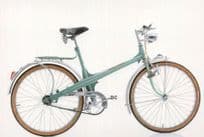 Hercules 2000 HK German 1958 Bicycle Bike Cycle Postcard