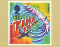 HG Wells The Time Machine Book Sci-Fi RMPQ Rare Stamp Postcard