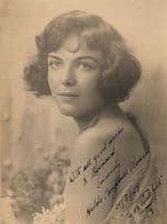Hilda Campbell Russell later of Crossroads 1929 Hand Signed Photo