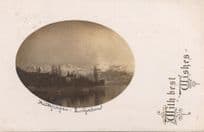 Hiltenfingen Switzerland Antique 1905 Real Photo Postcard