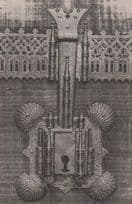 Hispano 15th Century Antique Chest Iron Lock Old Museum Postcard