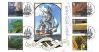 HMS Bark Endeavour Tracy Edwards LTD TO 100 Voyage Hand Signed FDC