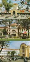 Hochiminh City Vietnam Bicycles Transport 3x Postcard s