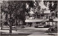Hofors Folkets Park Med Servering Sweden Real Photo Postcard