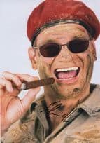 Holger Muller German Actor Ausbilder Schmidt 12x8 Hand Signed Photo