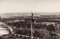 Holmenkellen Restaurant Norway Real Photo Old Postcard