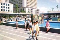 Hong Kong Statue Square Banking District By KP Yuen Postcard