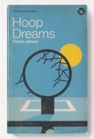 Hoop Dreams Steve James Basketball Film Movie As Rare Old Book Cover Postcard