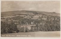 Hope & Win Hill Derby Real Photo Aerial Postcard