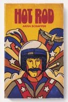 Hot Rod Motorcycle Stuntman Film Movie As Rare Old Book Cover Postcard