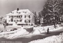 Hotel Bellevue Lillehammer Norway Real Photo Postcard