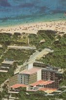 Hotel Horizont Yugoslavia Rare Aerial Postcard