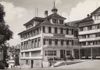 Hotel Krone Gais 1960 Swiss Real Photo Postcard