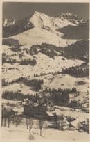 Hotel National Adelboden Switzerland Spectacular Arial Swiss Postcard