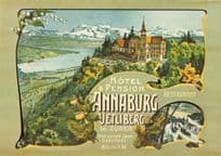 Hotel Pension Annaburg Uetliberg 1900 Zurich Switzerland Poster Postcard