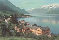 Hotel Ullensvang Hardanger Fjord Norway Postcard