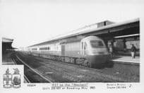 HST 253301 Train On Western Reading 1983 Pamlin Prints Railway RPC Postcard