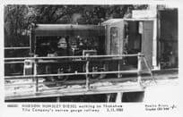 Hudson Hunslet Old Diesel Thakeham Station Pamlin Prints Railway RPC Postcard