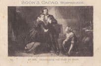 Hugo De Groot Grotius Dutch Lawyer Poet Antique Trade Card