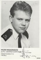 Huw Higginson George Garfield The Bill ITV Hand Signed Photo