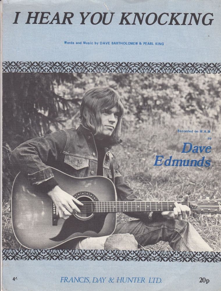 I Hear You Knocking Dave Edmunds 1970s Sheet Music I Hear You Knocking Dave Edmunds 1970s Sheet Music