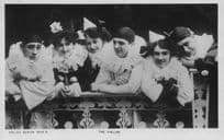 I'm About To See The London Follies Pierrots Old Postcard