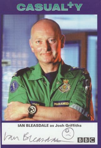 Ian Bleasdale as Josh Griffiths Holby City Hand Signed Photo