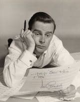 Ian Carmichael in 1955 Film Simon & Laura 10x8 Hand Signed Photo